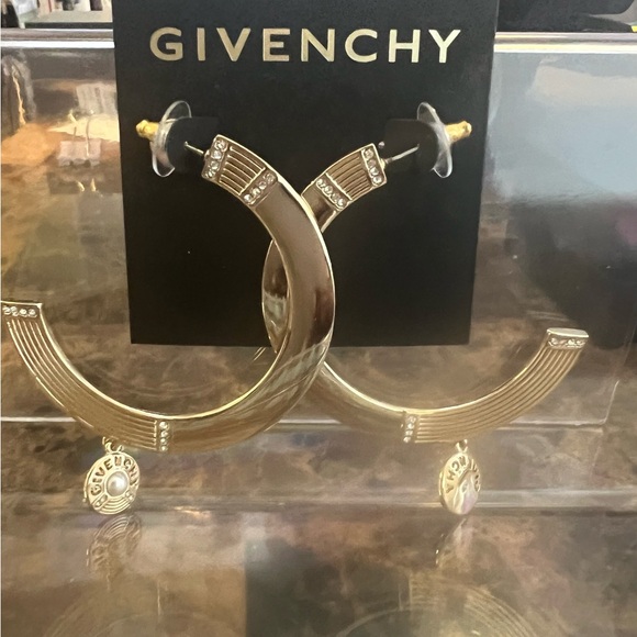 NWT Givenchy Gold Statement Earrings - Picture 1 of 6